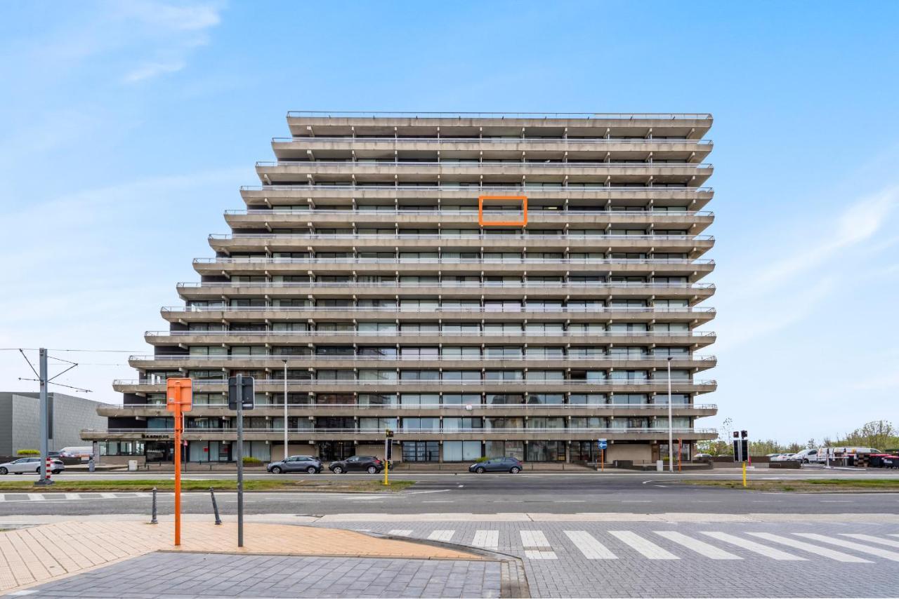 Luxueuze Vakantiestudio Met Zeezicht En Terras In Oostende 외부 사진